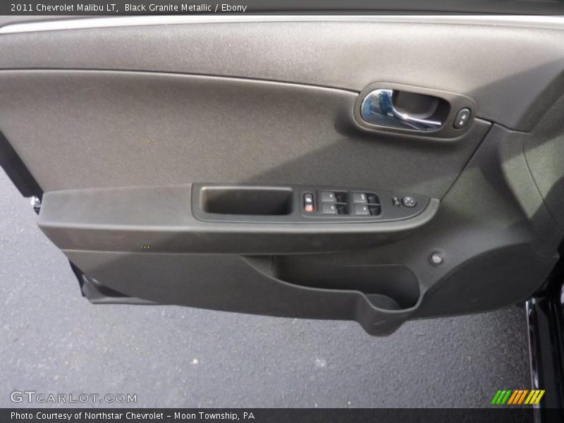 Black Granite Metallic / Ebony 2011 Chevrolet Malibu LT