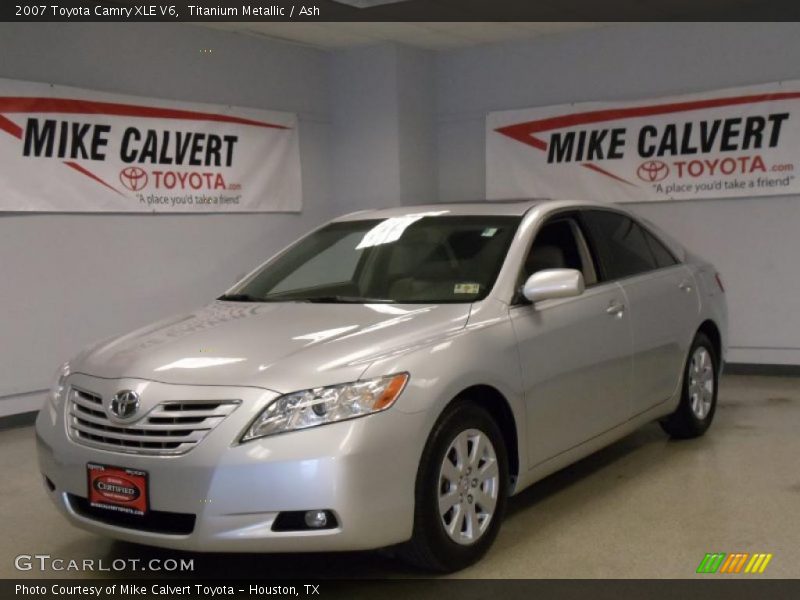Titanium Metallic / Ash 2007 Toyota Camry XLE V6