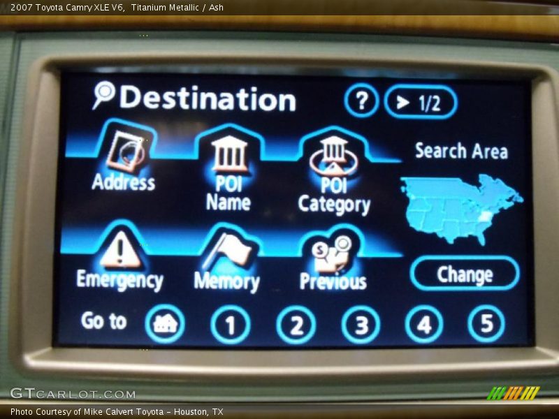 Titanium Metallic / Ash 2007 Toyota Camry XLE V6