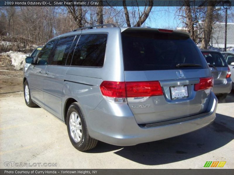 Silver Pearl Metallic / Gray 2009 Honda Odyssey EX-L