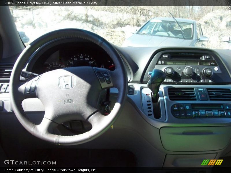 Silver Pearl Metallic / Gray 2009 Honda Odyssey EX-L