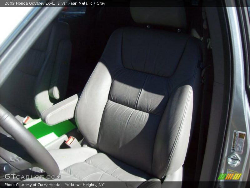 Silver Pearl Metallic / Gray 2009 Honda Odyssey EX-L