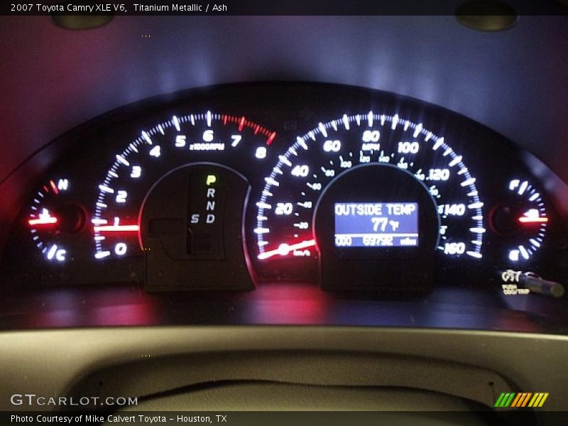 Titanium Metallic / Ash 2007 Toyota Camry XLE V6
