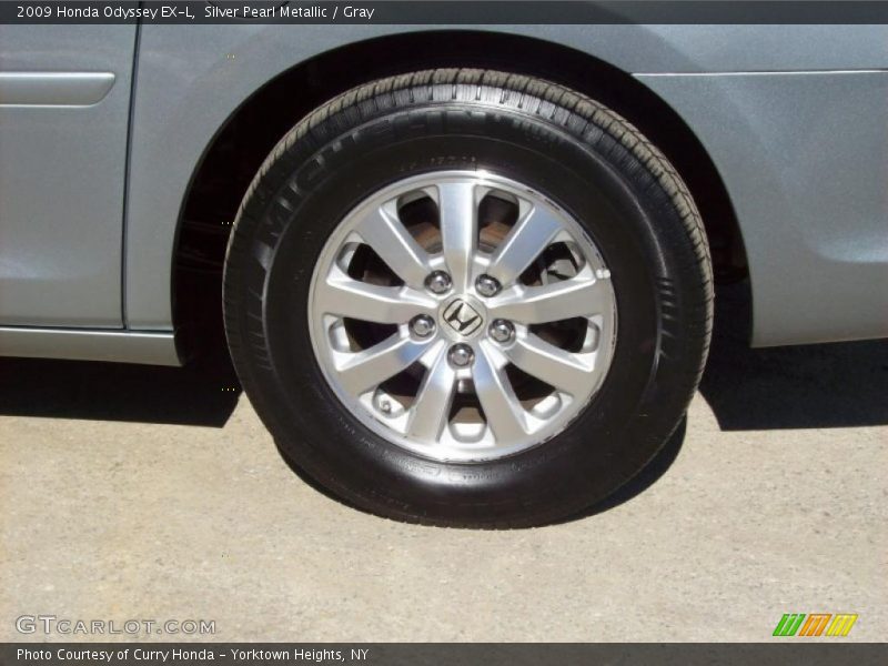 Silver Pearl Metallic / Gray 2009 Honda Odyssey EX-L