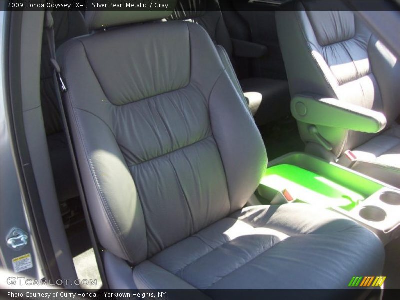 Silver Pearl Metallic / Gray 2009 Honda Odyssey EX-L