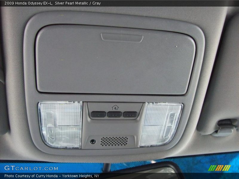 Silver Pearl Metallic / Gray 2009 Honda Odyssey EX-L