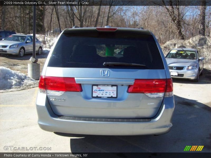 Silver Pearl Metallic / Gray 2009 Honda Odyssey EX-L