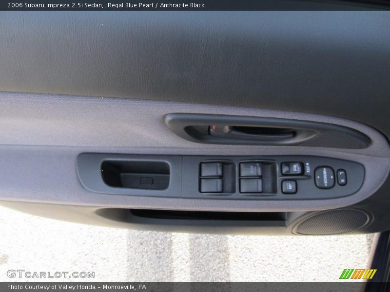 Regal Blue Pearl / Anthracite Black 2006 Subaru Impreza 2.5i Sedan