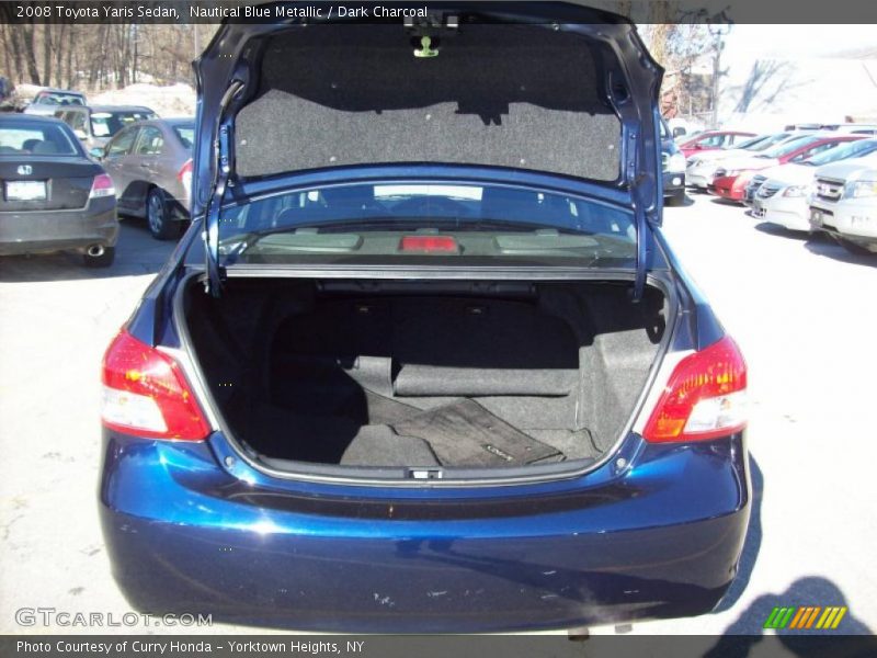 Nautical Blue Metallic / Dark Charcoal 2008 Toyota Yaris Sedan