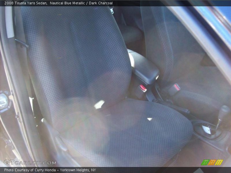 Nautical Blue Metallic / Dark Charcoal 2008 Toyota Yaris Sedan