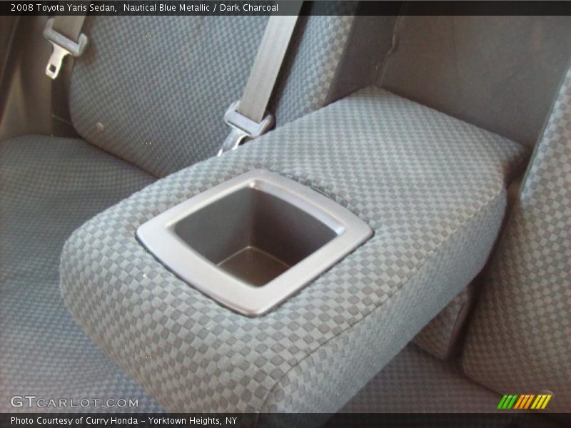 Nautical Blue Metallic / Dark Charcoal 2008 Toyota Yaris Sedan