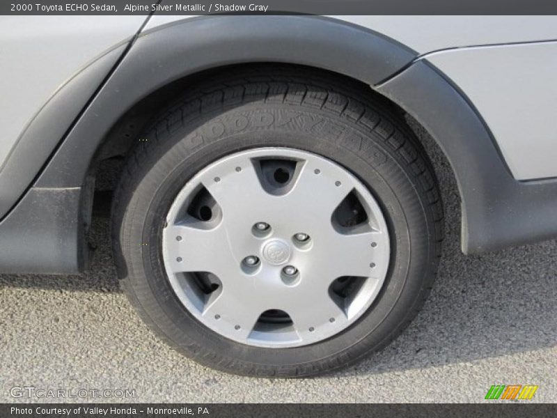 Alpine Silver Metallic / Shadow Gray 2000 Toyota ECHO Sedan