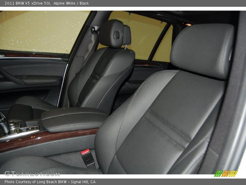 Alpine White / Black 2011 BMW X5 xDrive 50i