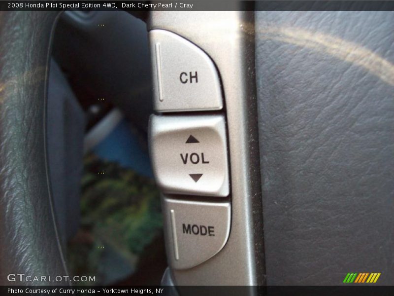 Dark Cherry Pearl / Gray 2008 Honda Pilot Special Edition 4WD