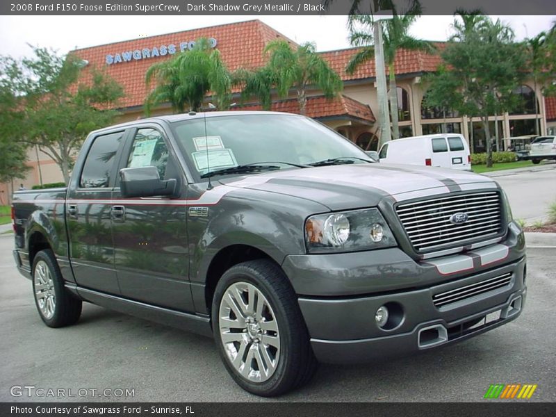 Dark Shadow Grey Metallic / Black 2008 Ford F150 Foose Edition SuperCrew