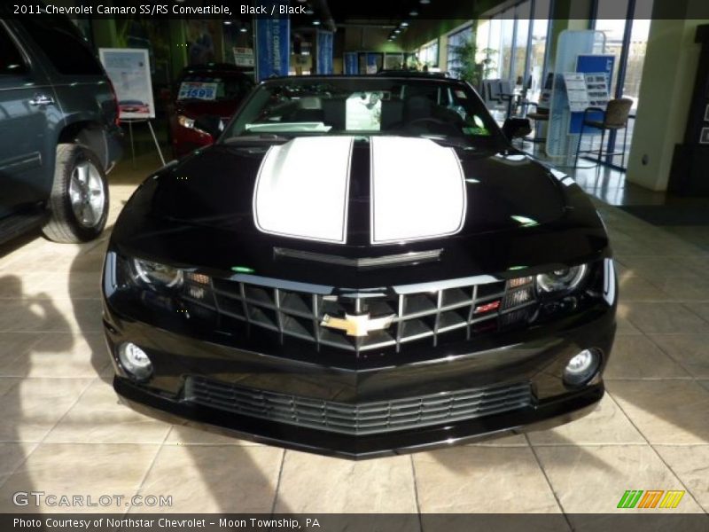 Black / Black 2011 Chevrolet Camaro SS/RS Convertible