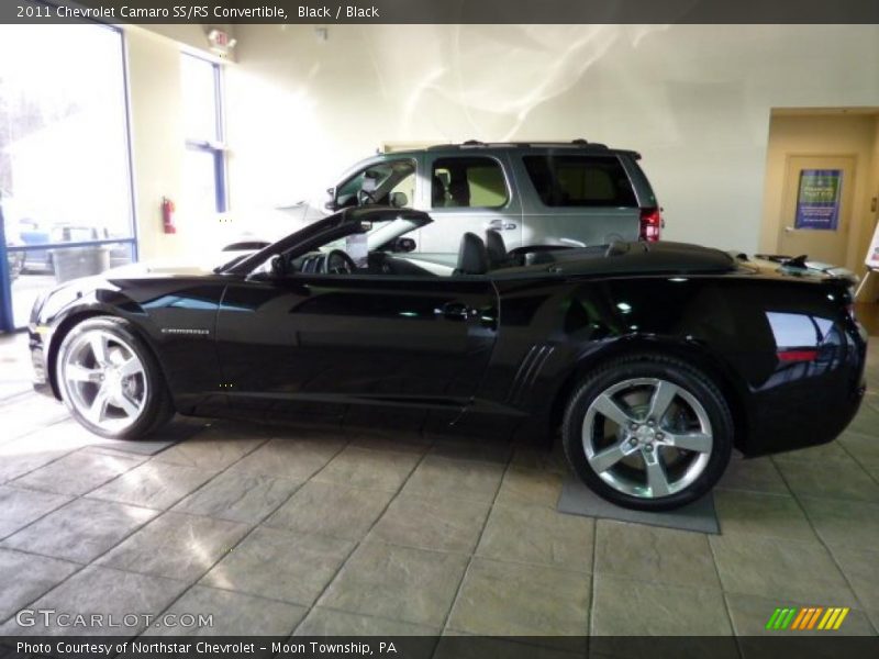 Black / Black 2011 Chevrolet Camaro SS/RS Convertible