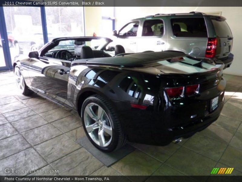 Black / Black 2011 Chevrolet Camaro SS/RS Convertible
