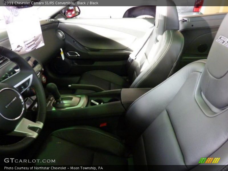 Black / Black 2011 Chevrolet Camaro SS/RS Convertible