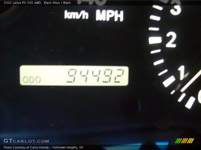 Black Onyx / Black 2002 Lexus RX 300 AWD