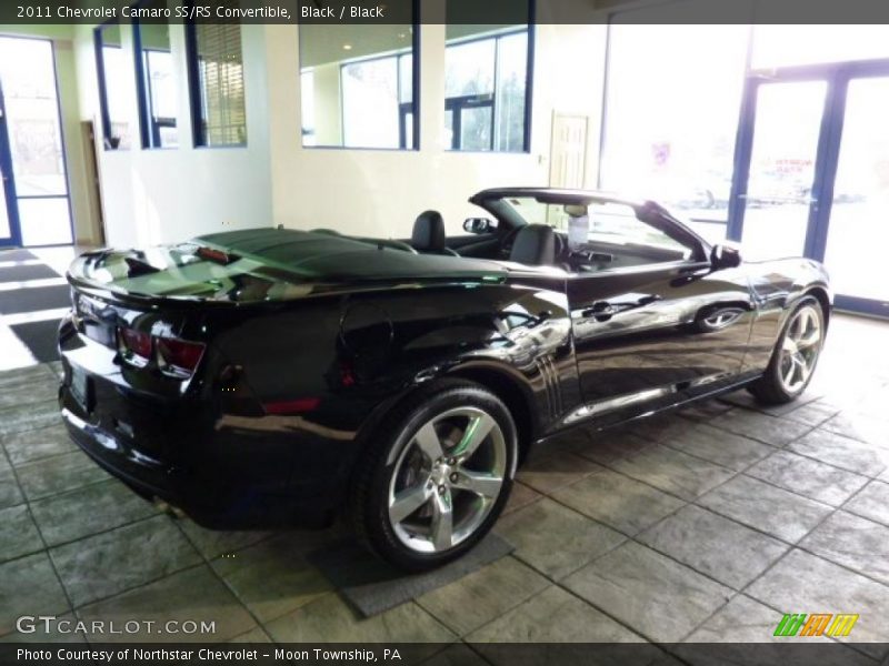 Black / Black 2011 Chevrolet Camaro SS/RS Convertible