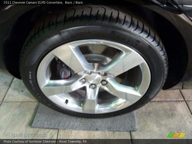 Black / Black 2011 Chevrolet Camaro SS/RS Convertible