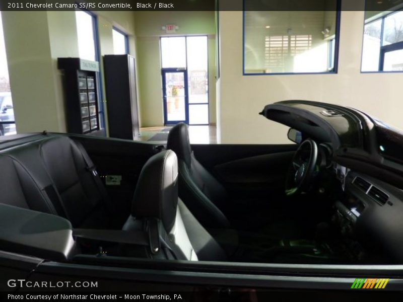 Black / Black 2011 Chevrolet Camaro SS/RS Convertible