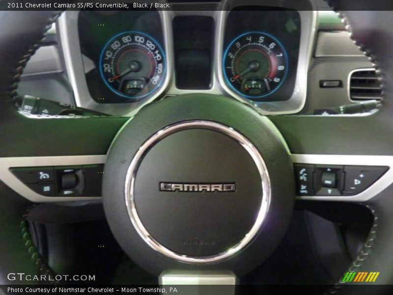 Controls of 2011 Camaro SS/RS Convertible