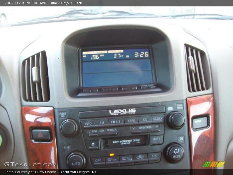 Black Onyx / Black 2002 Lexus RX 300 AWD