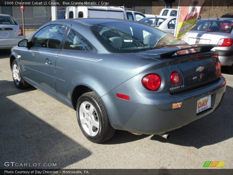 Blue Granite Metallic / Gray 2006 Chevrolet Cobalt LS Coupe