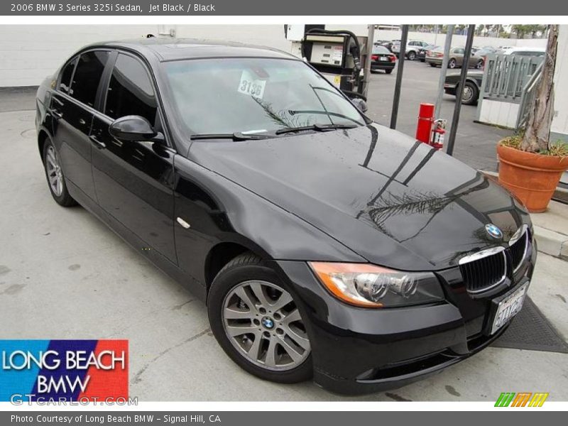 Jet Black / Black 2006 BMW 3 Series 325i Sedan