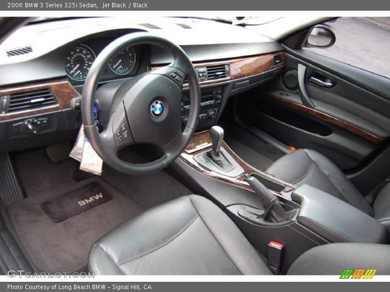 Jet Black / Black 2006 BMW 3 Series 325i Sedan