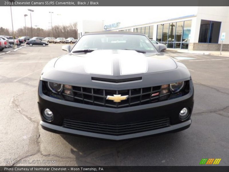 Black / Black 2011 Chevrolet Camaro SS/RS Convertible