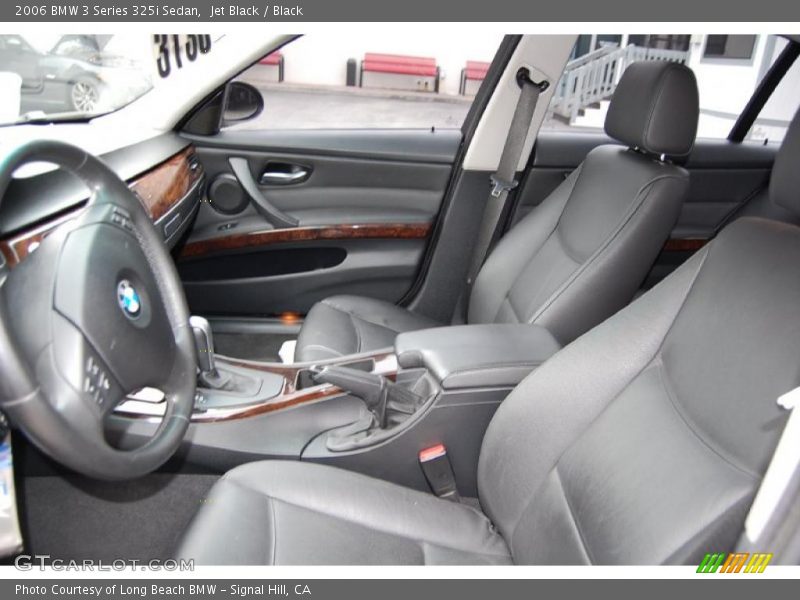 Jet Black / Black 2006 BMW 3 Series 325i Sedan