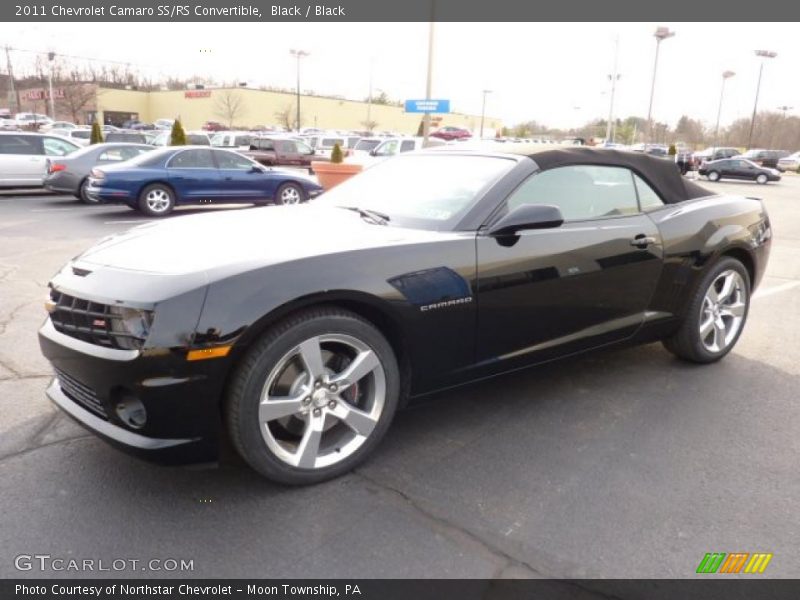  2011 Camaro SS/RS Convertible Black