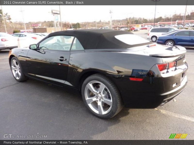  2011 Camaro SS/RS Convertible Black