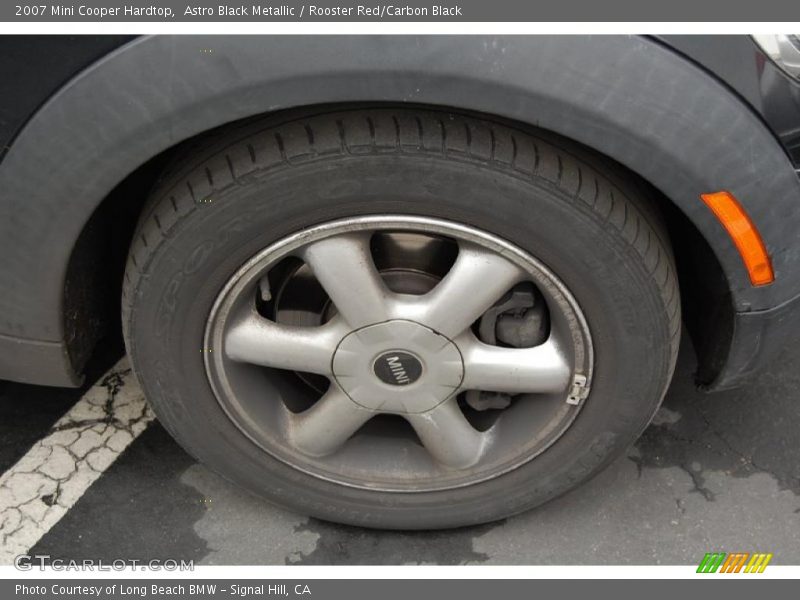 Astro Black Metallic / Rooster Red/Carbon Black 2007 Mini Cooper Hardtop
