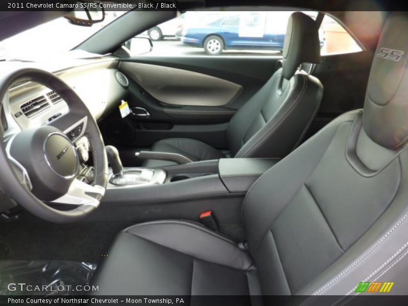  2011 Camaro SS/RS Convertible Black Interior