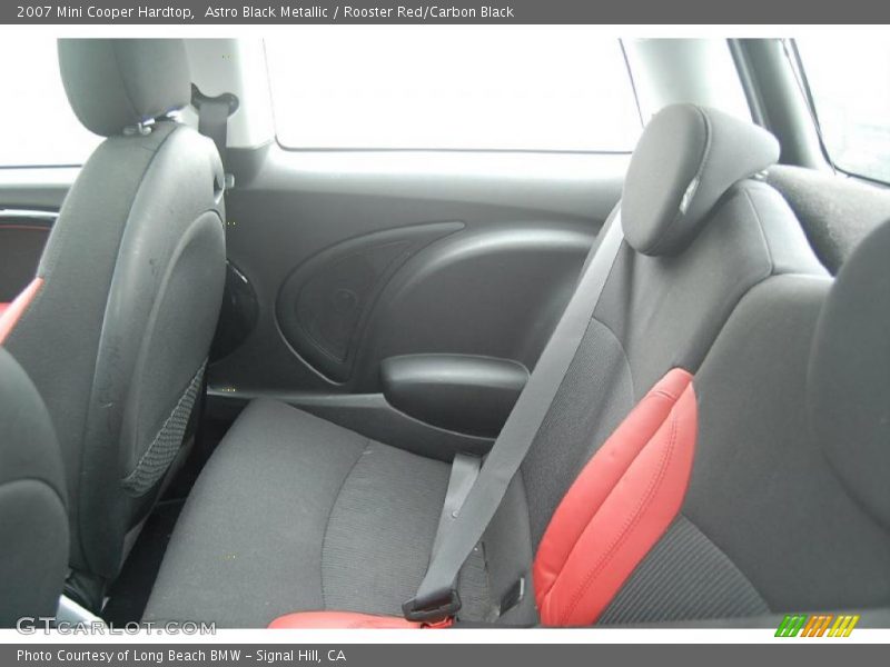 Astro Black Metallic / Rooster Red/Carbon Black 2007 Mini Cooper Hardtop
