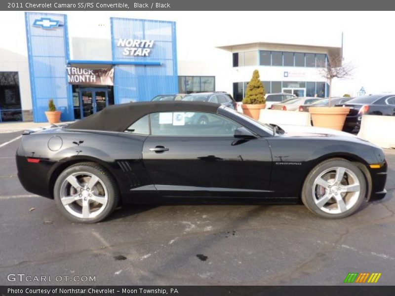 Black / Black 2011 Chevrolet Camaro SS/RS Convertible