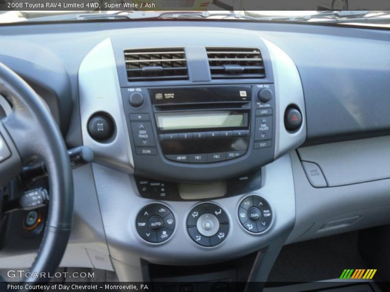 Super White / Ash 2008 Toyota RAV4 Limited 4WD