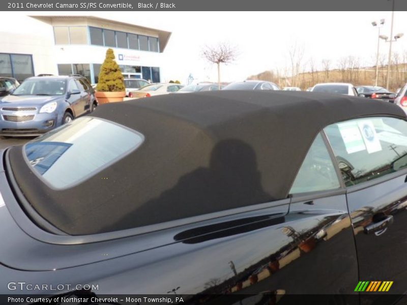 Black / Black 2011 Chevrolet Camaro SS/RS Convertible