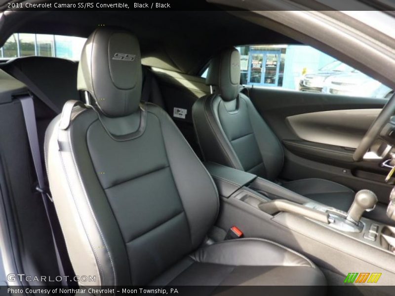  2011 Camaro SS/RS Convertible Black Interior