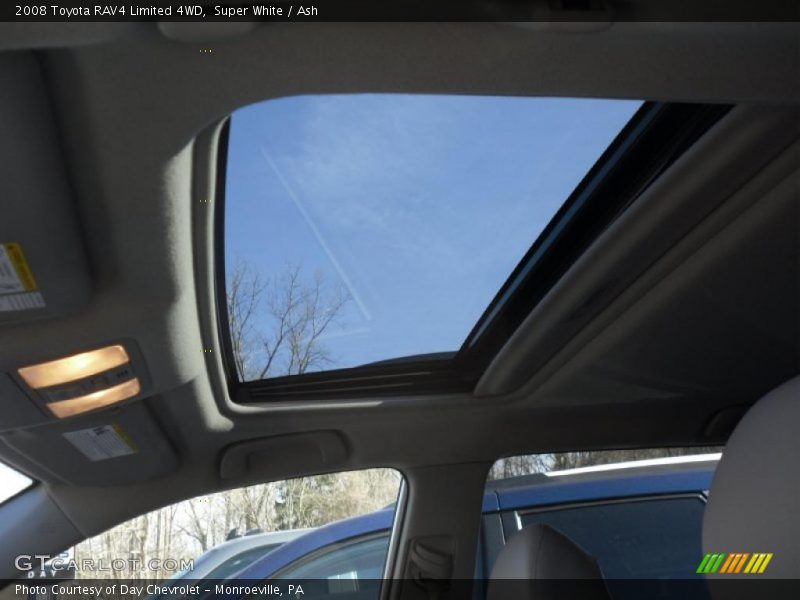 Super White / Ash 2008 Toyota RAV4 Limited 4WD