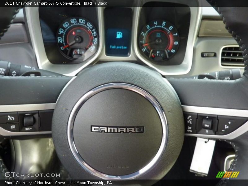 Black / Black 2011 Chevrolet Camaro SS/RS Convertible