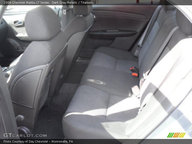 Dark Gray Metallic / Titanium 2009 Chevrolet Malibu LT Sedan