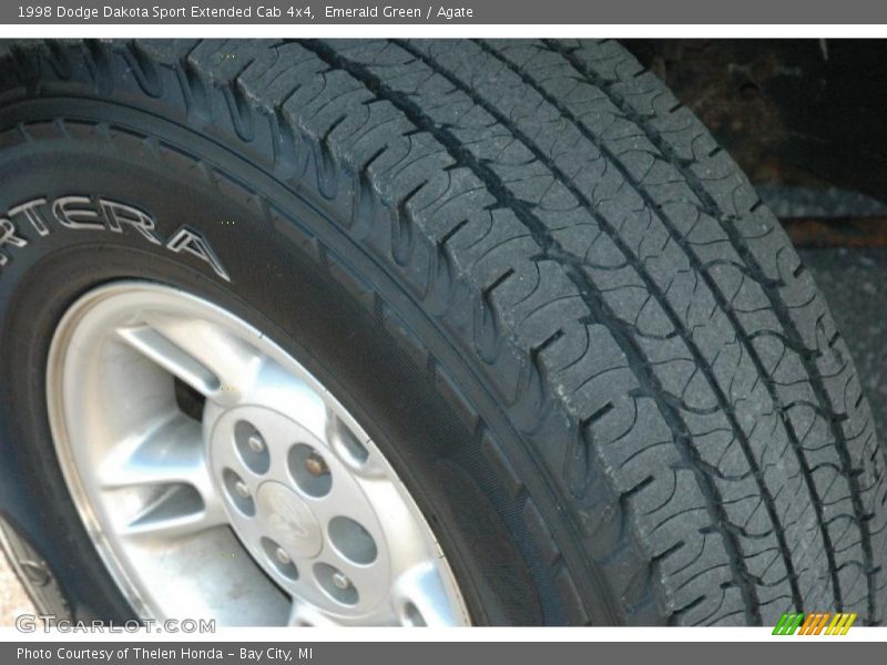 Emerald Green / Agate 1998 Dodge Dakota Sport Extended Cab 4x4