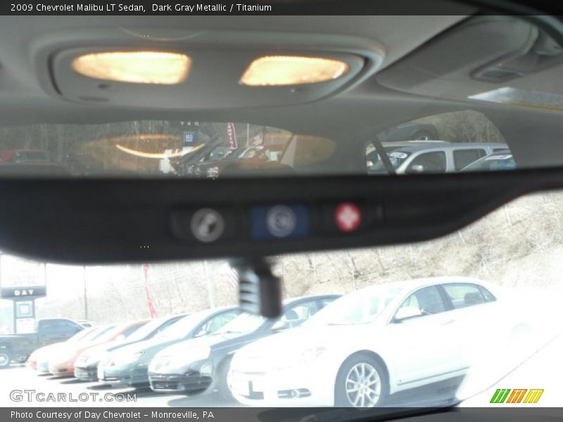 Dark Gray Metallic / Titanium 2009 Chevrolet Malibu LT Sedan