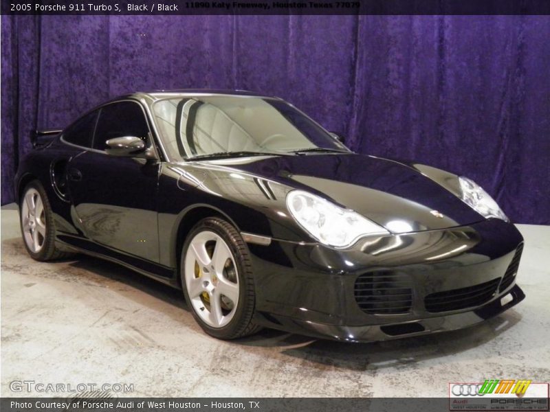 Black / Black 2005 Porsche 911 Turbo S