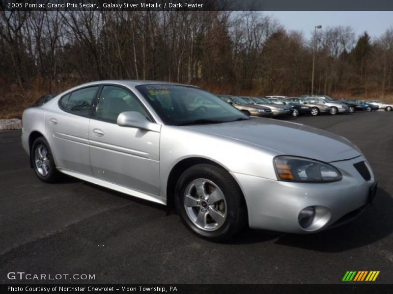 Galaxy Silver Metallic / Dark Pewter 2005 Pontiac Grand Prix Sedan